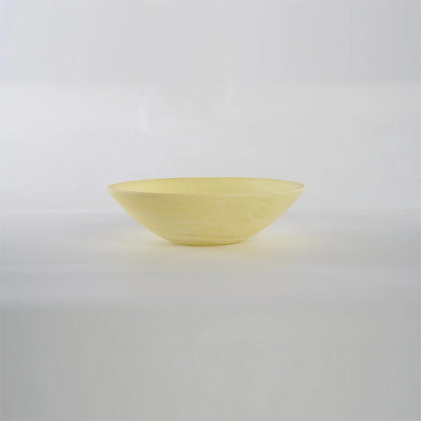 Medium Resin Everyday Bowl, Yellow - وعاء ريزن وسط,  أصفر