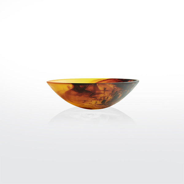 Small Resin Everyday Bowl, Turoise - وعاء ريزن صغير , بني