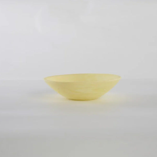 Small Resin Everyday Bowl, Yellow - وعاء ريزن صغير , أصفر