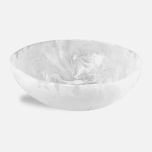 Large Wave Bowl , White - وعاء مموج كبير , أبيض