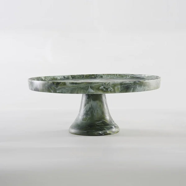 Large Cake Plate Large, Forest - ستاند كيك كبير أخضر
