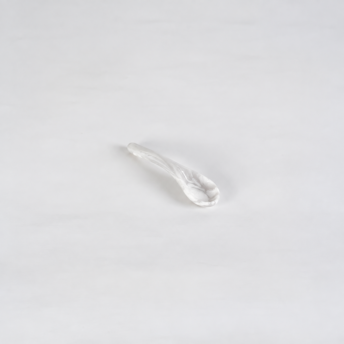 Small S&P Spoon , White - ملعقة ملح وفلفل صغيرة , أبيض