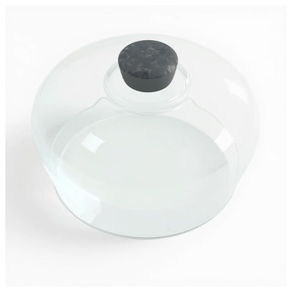 Footed Cake Plate Dome , Black - غطاء قاعدة كيك , أسود