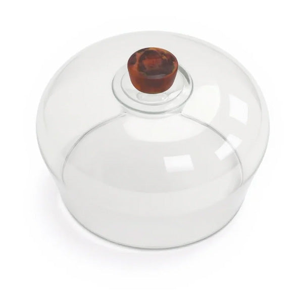 Footed Cake Plate Dome, Turtoise -  غطاء قاعدة كيك , بني