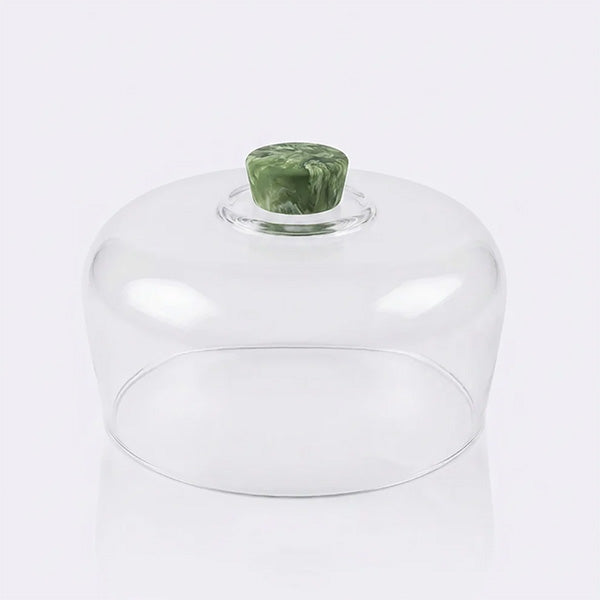 Footed Cake Plate Dome , Forest - غطاء قاعدة كيك , أخضر