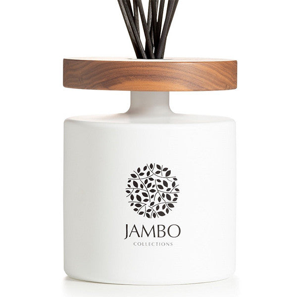 Papua diffuser with woody Sticks, 3000ml - ناشر عطري مع أعواد خشبية Papua , 3000 مل