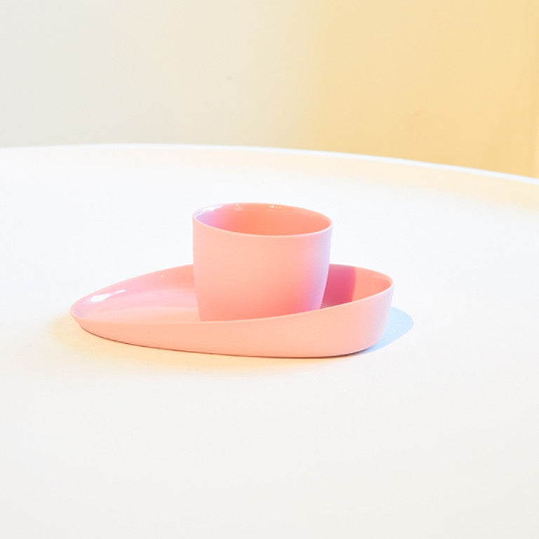 Pink Espresso Set, 2 pcs - طقم اسبرسو 2 قطعة,اللون  وردي