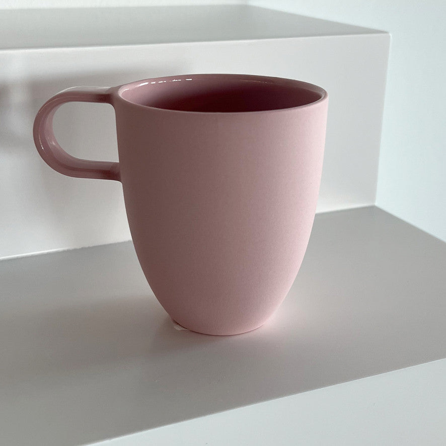 Small Mug , Pink Color - كوب شاي أو قهوة , لون وردي