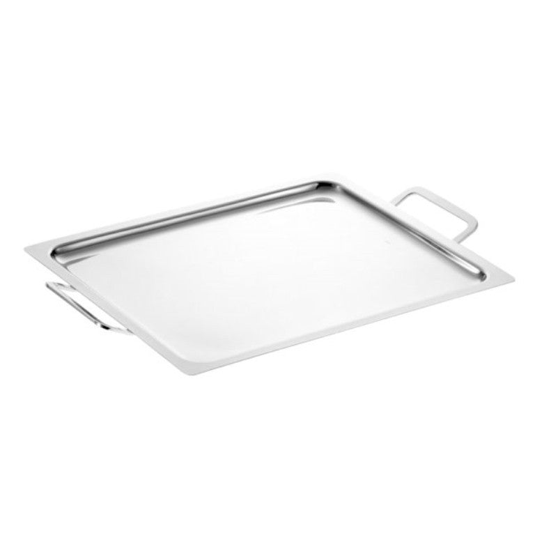 CASCIA Medium Tray , Silver - CASCIA صينية تقديم متوسطة, فضي