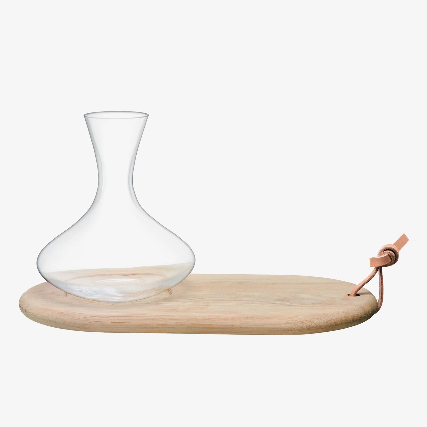 Carafe & Oak Cheese Board Set, 1.4 Liter  - دولكة 1.4ل مع صينية