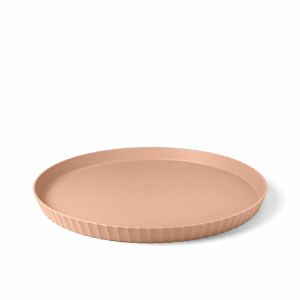 Round Large ATENA Tray , Pink Sand Color - صينية ATENAكبيرة , لون وردي