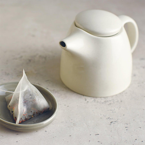 White ,TOPO Teapot - ابريق شاي TOPO , أبيض