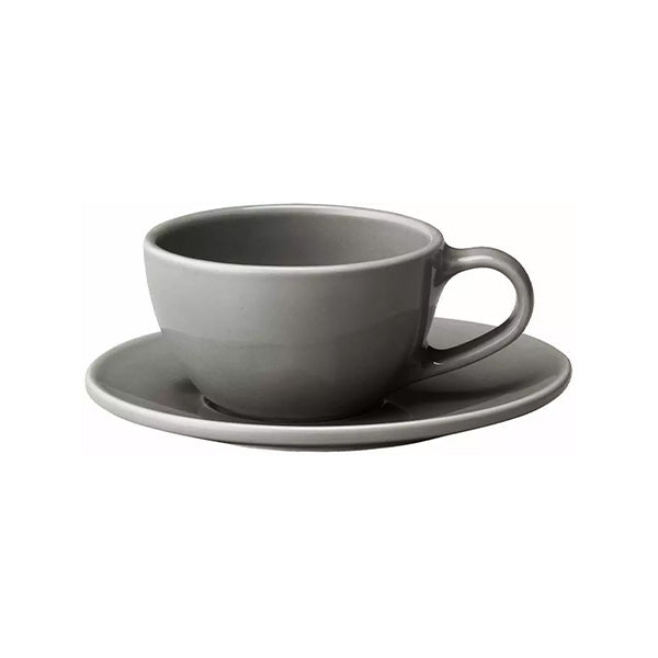 Gray, TOPO Cup & Saucer - كوب وصحن TOPO , رمادي