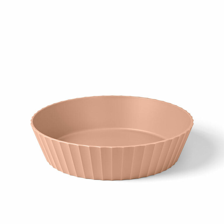 Large HERA  Bowl , Pink Sand Color - وعاء HERA كبير , لون وردي