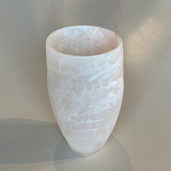 Large Classical Vase 34x17cm, Blush Color - مزهرية كلاسيكال كبيرة 34x17سم, لون بيج