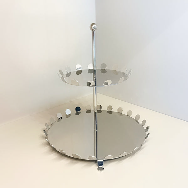 2 TIER Stand Stainless Steel D28