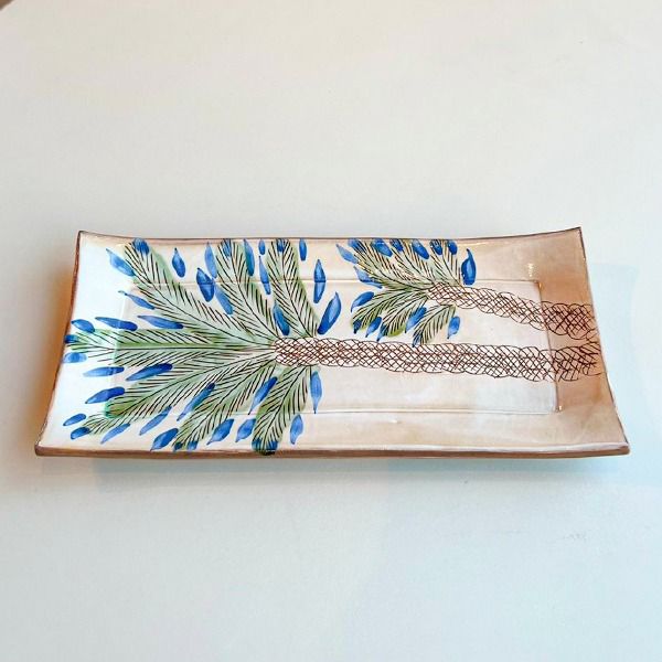 rectangle serving plate -  طبق تقديم مستطيل