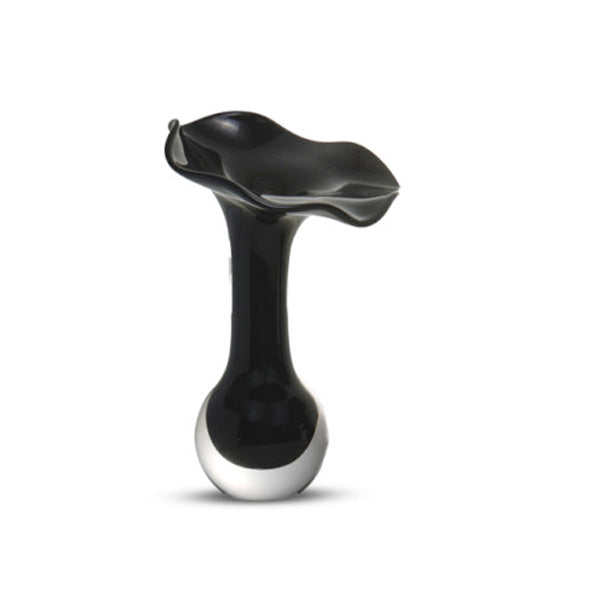 Large Black Vase - مزهرية كبيرة , أسود