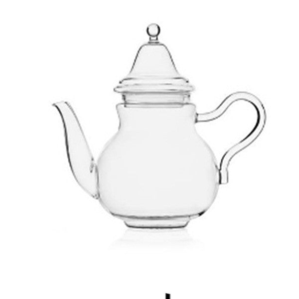 Glass Teapot w/Lid 1250ml - ابريق شاي زجاجي مع غطاء 1250مل