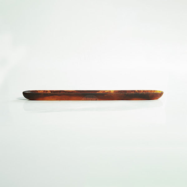 OLIVE TRAY TURTOISE 1.5 X 15.75 CM - صينية زيتون لون بني 1.5×15.75 سم