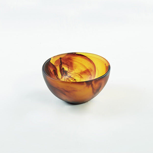 DEEP SMALL BOWL TURTOISE 12X8 CM