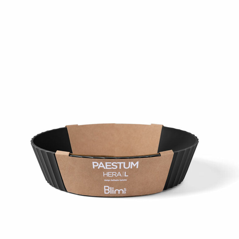 Large HERA  Bowl , Carbon Black Color - وعاء HERA كبير , لون أسود