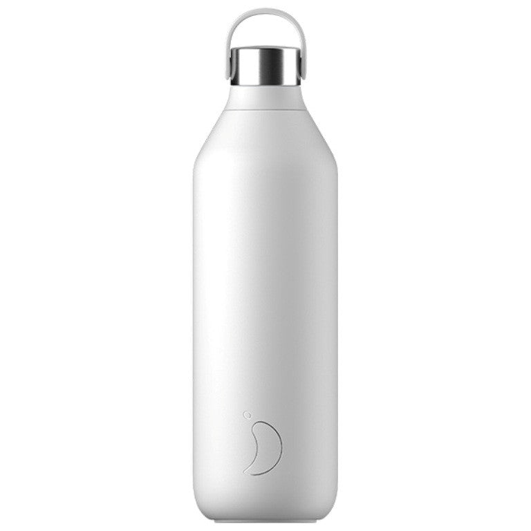 CHILLYS BOTTLES 1 L ARCTIC WHITE - زجاجة مشروبات حرارية 1لتر, لون أبيض