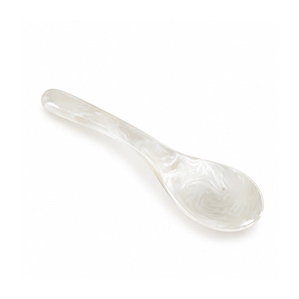 Small S&P Spoon , White - ملعقة ملح وفلفل صغيرة , أبيض