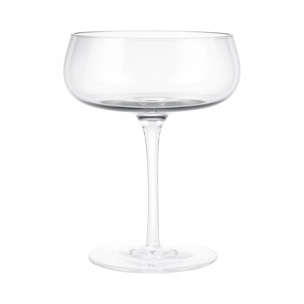 BELO Champagne Saucer Glasses, Clear Color - أكواب BELO شامبانيا، لون شفاف