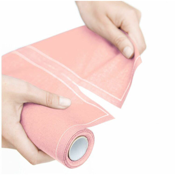 Dusty pink Napkin 20x20,4 100% Cotton, Rolls 25 -مناديل سفرة قطنية 20×20.4 ورددي ترابي , 25 قطعة