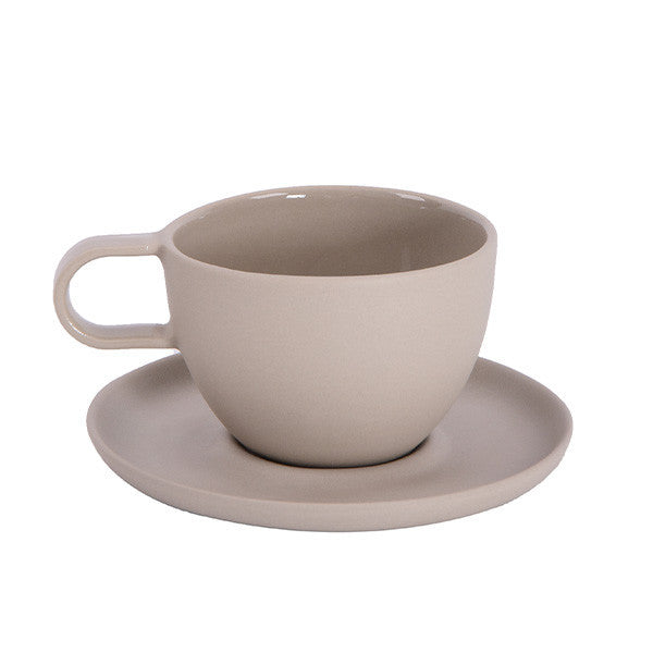 Mink Coffee Set, 2 pcs - طقم قهوة 2 قطعة, اللون بني فاتح