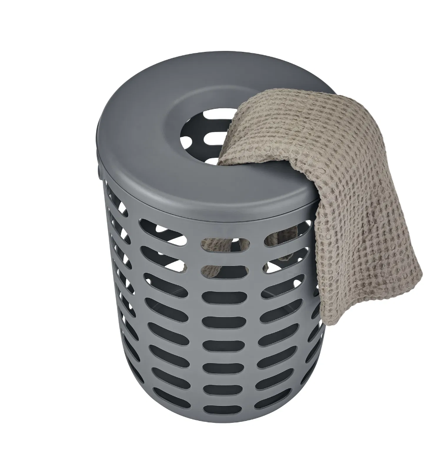 Laundry Basket -  KORIE - Magnet - 40 X 40 X 54 CM -  سله غسيل - رمادي غامق