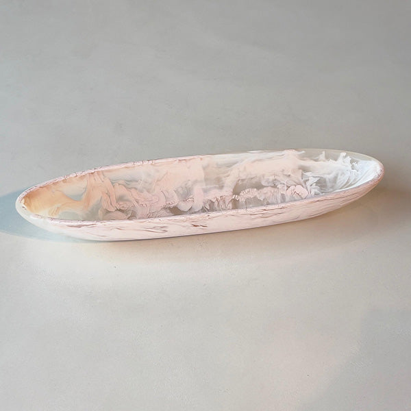 Blush, Medium Boat Bowl  - وعاء تقديم طويل , بيج