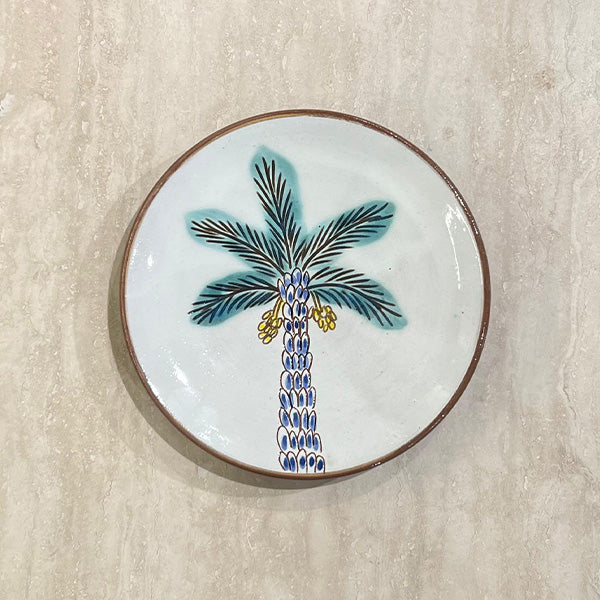 Desert plate palm -   صحن حلوى بشجر النخيل