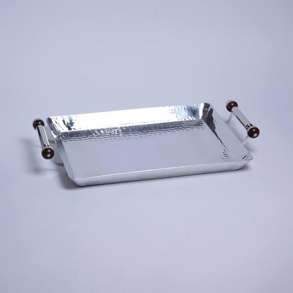 Metal tray with Handle round - صينية معدنية ومقبض دائري
