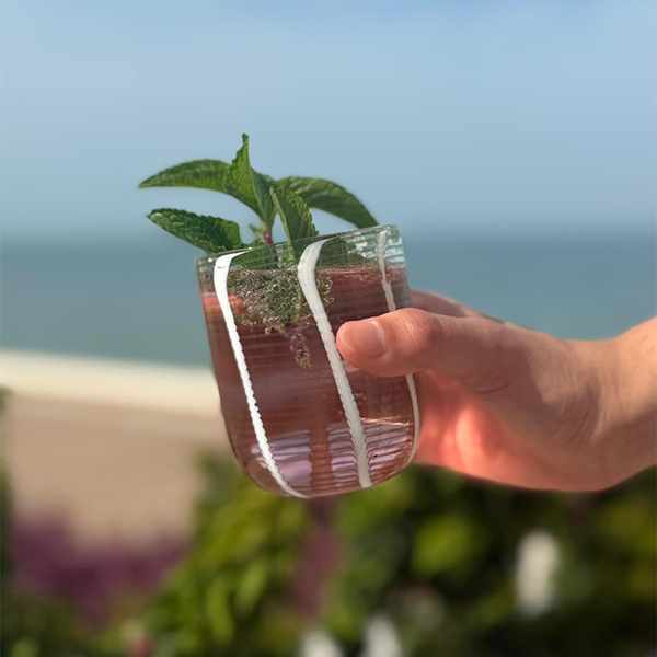 Drinking Glass Set , Green - طقم اكواب , أخضر