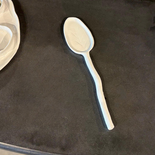 Mix & More Floral - WHITE - ملعقة التقديم - أبيض