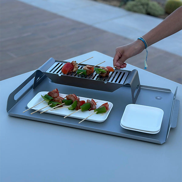 BARBEQUE CATERING TRAY SET - مجموعة صينية تقديم الطعام للشواء