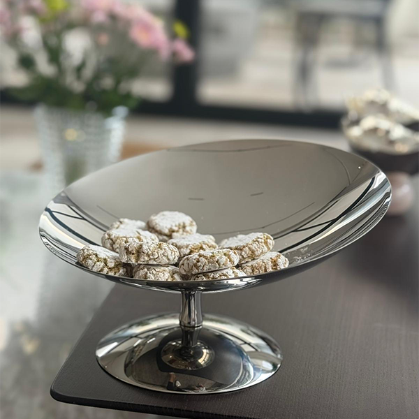 Stainless Steel Tilted Centerpiece