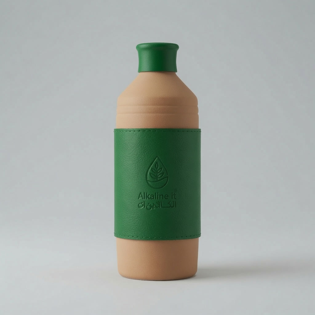 ALKA Bottle 600 ML - Green -   فخاره ألكا 600 مل - أخضر