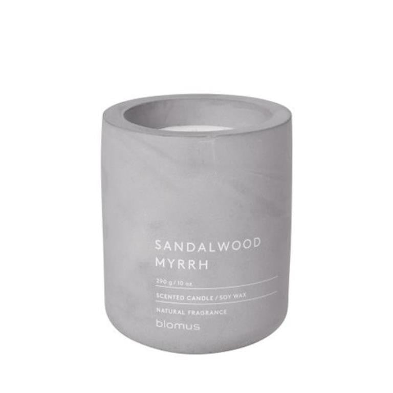 Large Scented Candle 11cm , Sandalwood Fragrance - شمعة عطرية كبيرة 11سم  , رائحة خشب الصندل