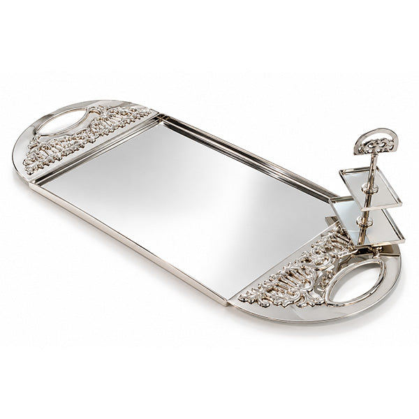 Silver Tray Plated Copper - صينية تقديم