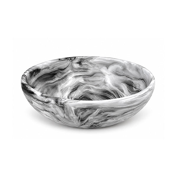Medium Wave Bowl , Black -  وعاء مموج وسط , أسود