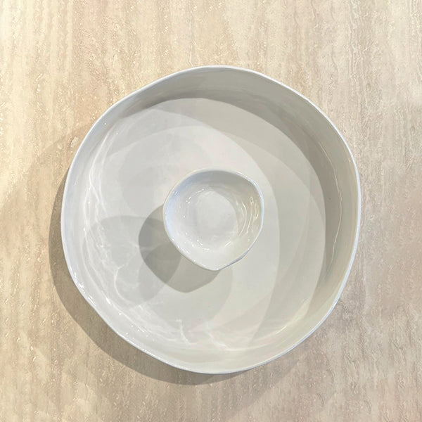 Dish With Elevated Saucer   -  طبق مع صحن مرتفع