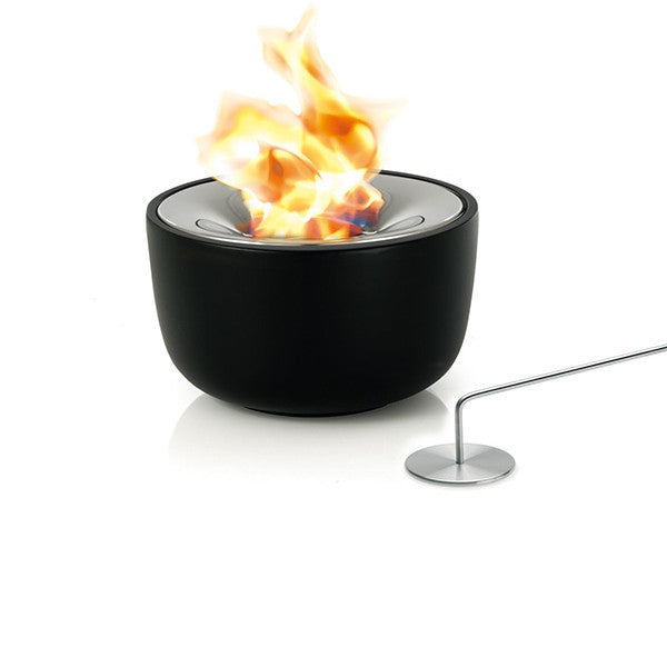 FUOCO Firepit Gel 18.5x11.3cm, Black Color - وعاء FUOCO جل الاشتعال 18.5x11.3سم , لون أسود