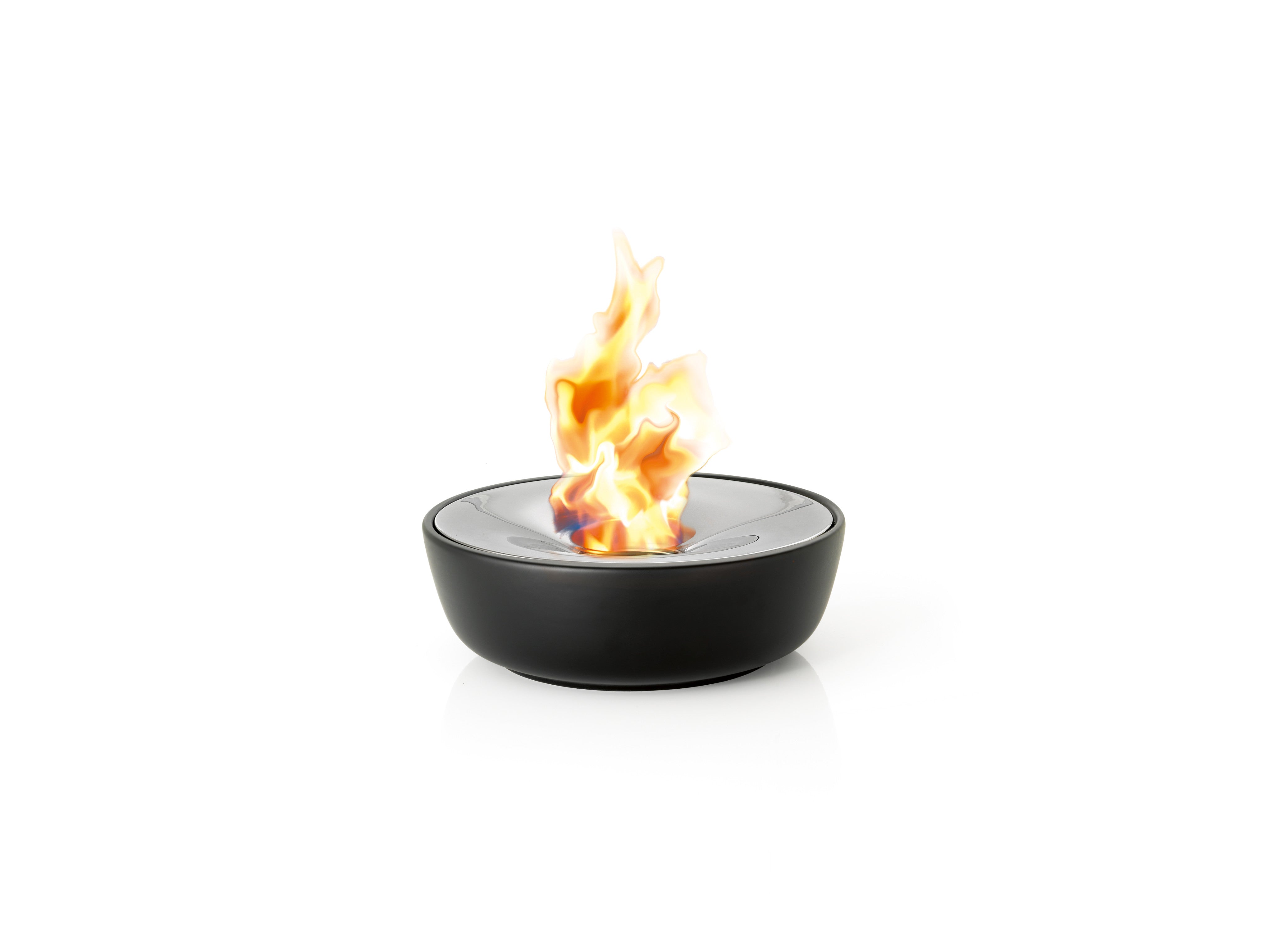 FUOCO Firepit Gel 32.5x10cm, Black Color - وعاء FUOCO جل الاشتعال 32.5x10سم , لون أسود