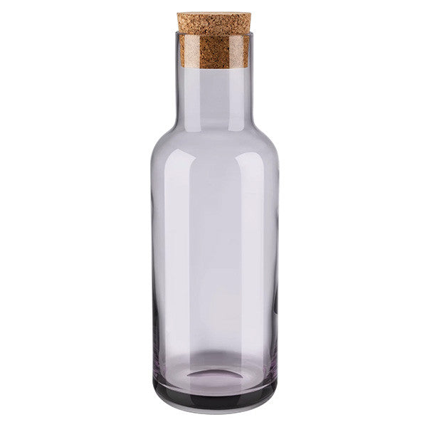 FUUM Water Carafe with Cork Lid 1ltr, Fungi color - قنينة ماء FUUM مع سدادة فلين 1لتر, لون Fungi