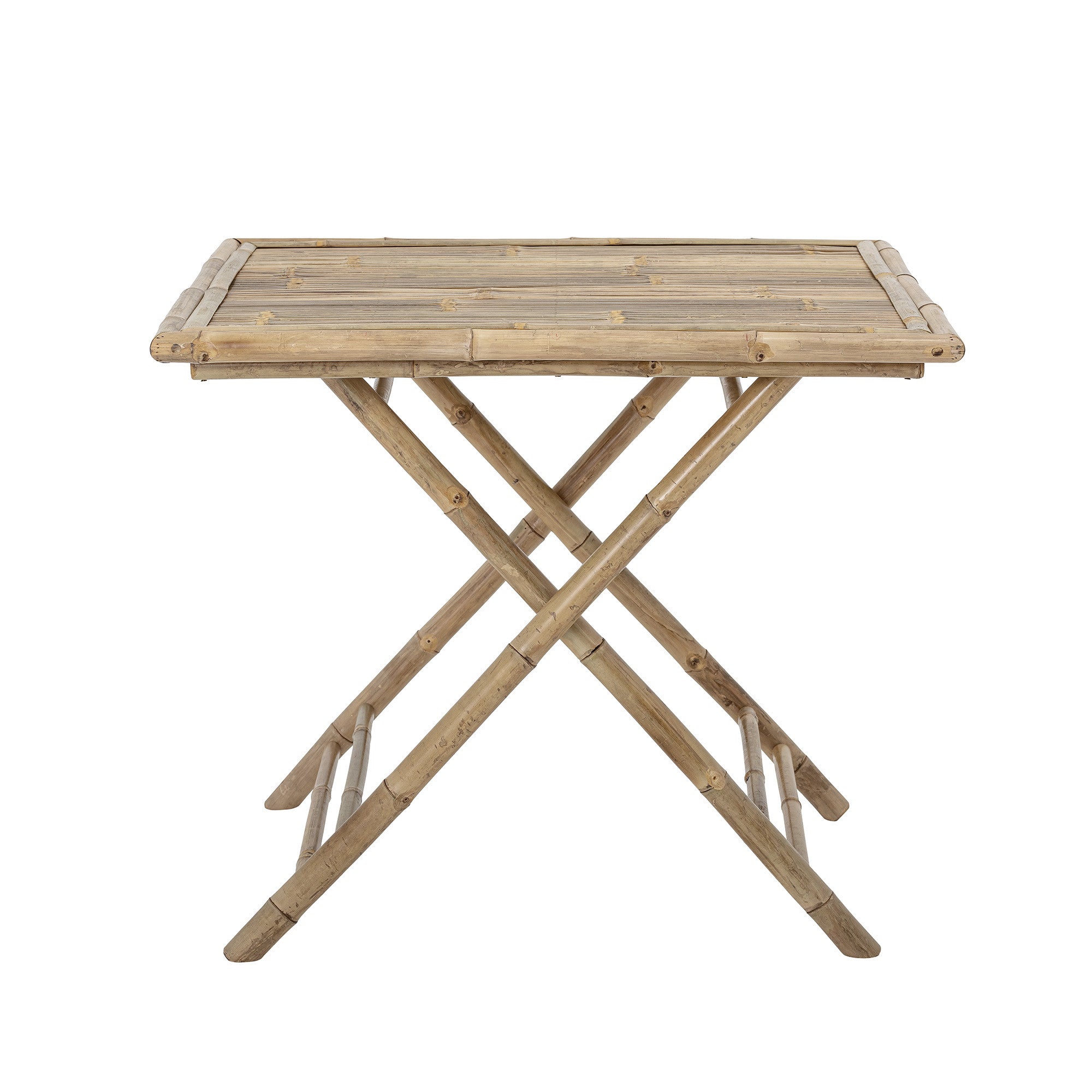 Sole Dining Table 90x75x90cm - طاولة من خشب البامبو 90x75x90سم