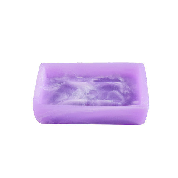 Soap Dish 10x7x2.5cm, Lilac Color - صحن صابون 10x7x2.5سم, لون بنفسجي فاتح