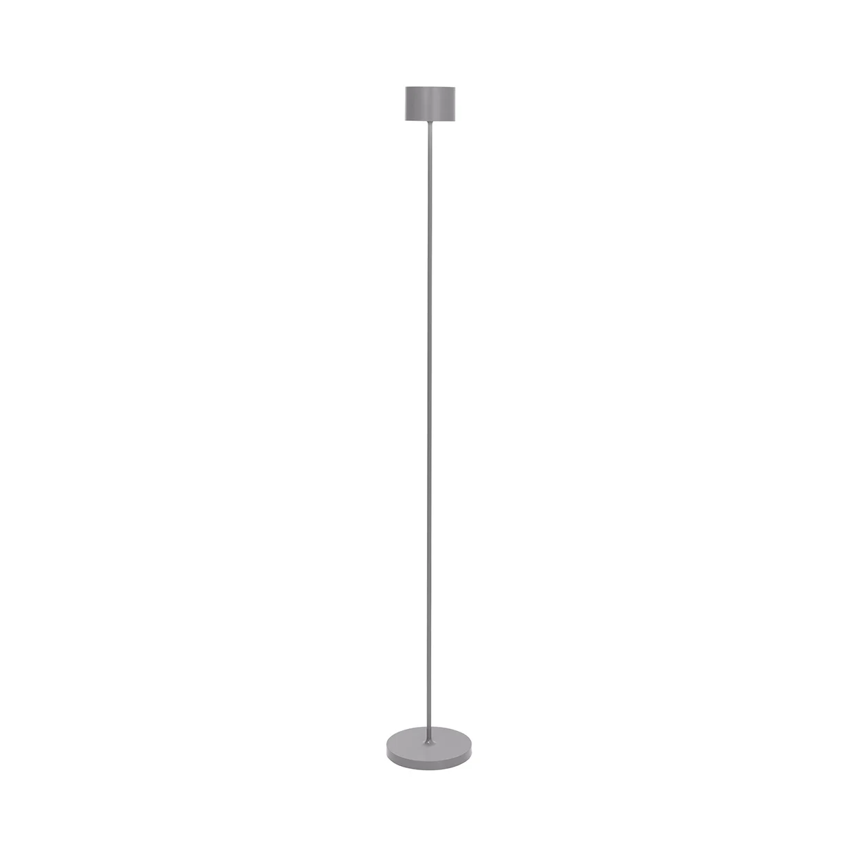 MOBILE LED FLOOR LAMP, SATELLITE - FAROL - مصباح أرضي LED متنقل 115سم, لون بني/رمادي